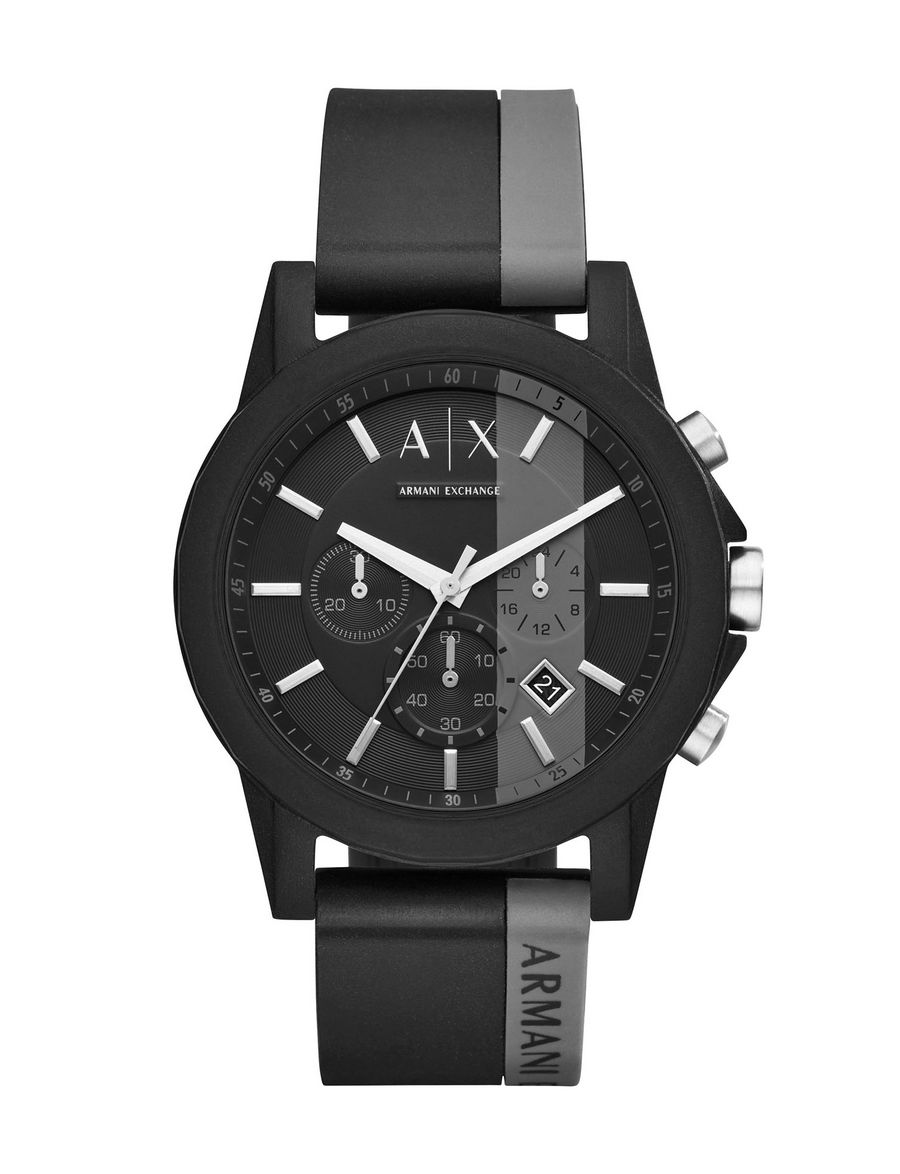 ARMANI EXCHANGE LADIES BLACK BRACELET WATCH AX5104