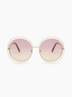 Chloe Carlina Petite Sunglasses, Women's Accessories | Chloé Official Website | CHC17SECE114PCHC17S
 