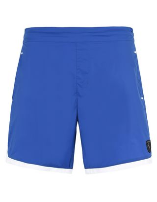 Scuderia Ferrari Online Store - Men's stretch nylon swimsuit - Swimming Shorts