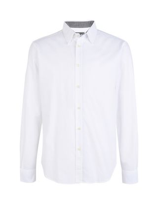 Scuderia Ferrari Online Store - Long-sleeve shirt with French collar - Long Sleeve Shirts