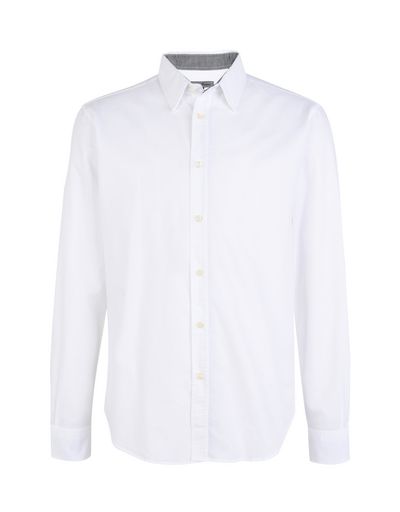 Scuderia Ferrari Online Store - Long-sleeve shirt with French collar - Long Sleeve Shirts