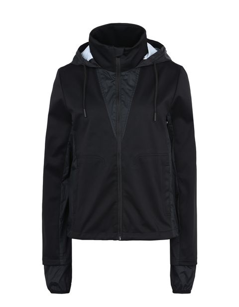 Scuderia Ferrari Online Store - Women's waterproof jacket with concealed hood - Bombers & Track Jackets