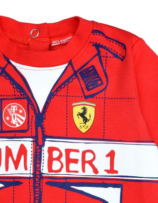 Scuderia Ferrari Online Store - Baby boys Number 1 romper - Baby & Kids Sets