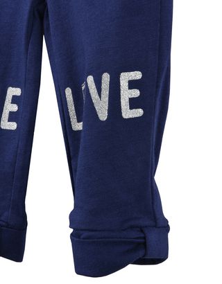Scuderia Ferrari Online Store - Baby girls leggings with label with heart and Shield - Tights & Yoga Pants