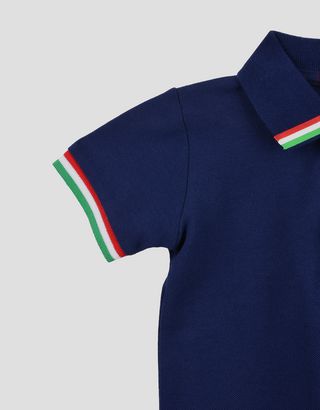 Scuderia Ferrari Online Store - Polo neonato manica corta Scuderia Ferrari - Polo a maniche corte