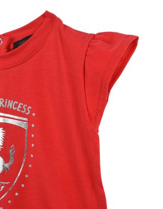 Scuderia Ferrari Online Store - Baby dress with ruffles - Short Dresses