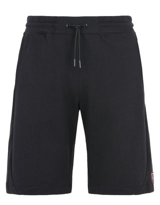 Scuderia Ferrari Online Store - Men's cotton fleece gym shorts - Shorts