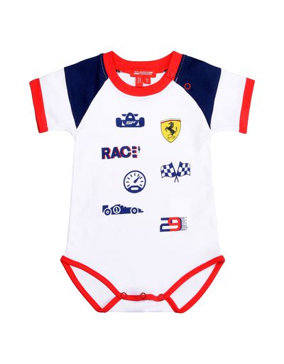 Scuderia Ferrari Online Store - Gift idea: baby boy bodysuit, cap and bib - Baby & Kids Sets