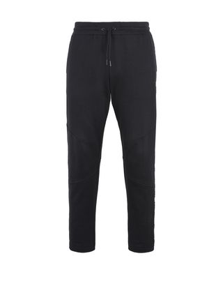 Scuderia Ferrari Online Store - Men's fleece pants with Scuderia Ferrari Icon Tape - Joggers