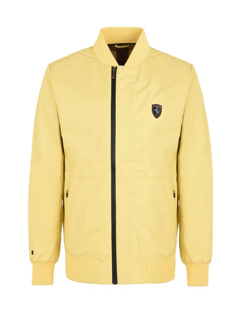 Scuderia Ferrari Online Store - Men's rain jacket with 3000 mm waterproof finish - Bombers & Track Jackets