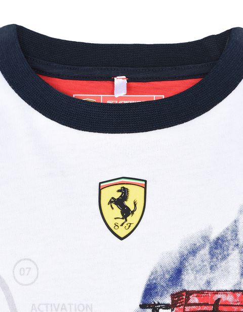 Scuderia Ferrari Online Store - Printed T-shirt for teens - Short Sleeve T-Shirts