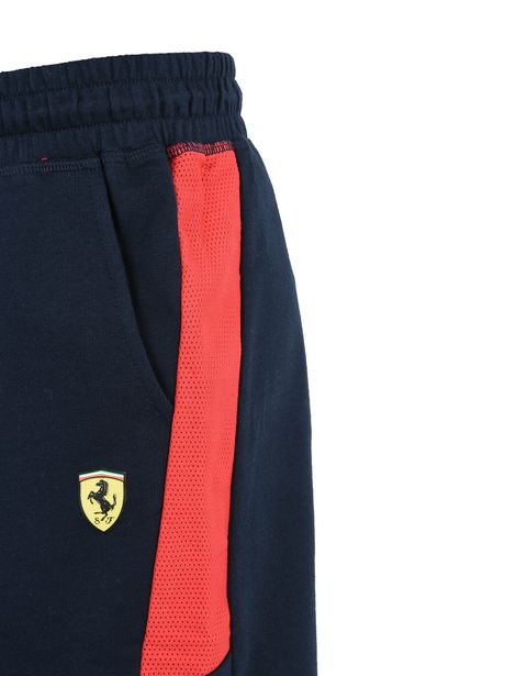 Scuderia Ferrari Online Store - Shorts for teens with Scuderia Ferrari print - Shorts