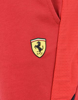Scuderia Ferrari Online Store - Shorts for teens with Scuderia Ferrari print - Shorts