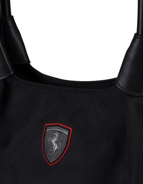 Scuderia Ferrari Online Store - Convertible casual bag with Ferrari Shield - Tote Bags