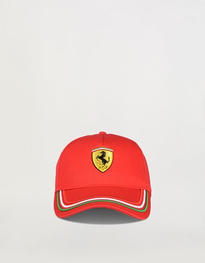 Cappellino bambino con tricolore sulla visiera