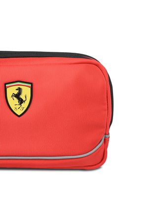 Scuderia Ferrari Online Store - Toiletry bag with contrasting color details - Toiletry Bags