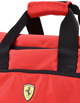 Scuderia Ferrari Online Store - Sports bag with contrasting colour details - Duffle Bags