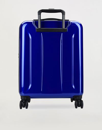 Scuderia Ferrari Online Store - Carry-on size, hard-shell wheeled suitcase with Ferrari Shield - Trolleys & Luggage