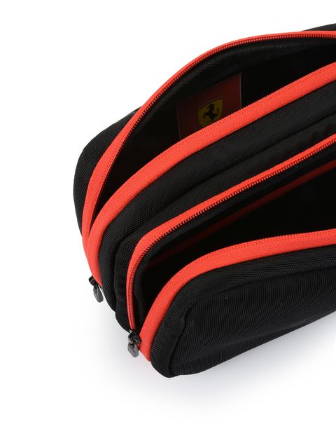 Scuderia Ferrari Online Store - Toiletry bag with contrasting color details - Toiletry Bags