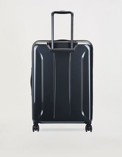 Scuderia Ferrari Online Store - Medium hard shell wheeled suitcase with Ferrari Shield - Trolleys & Luggage