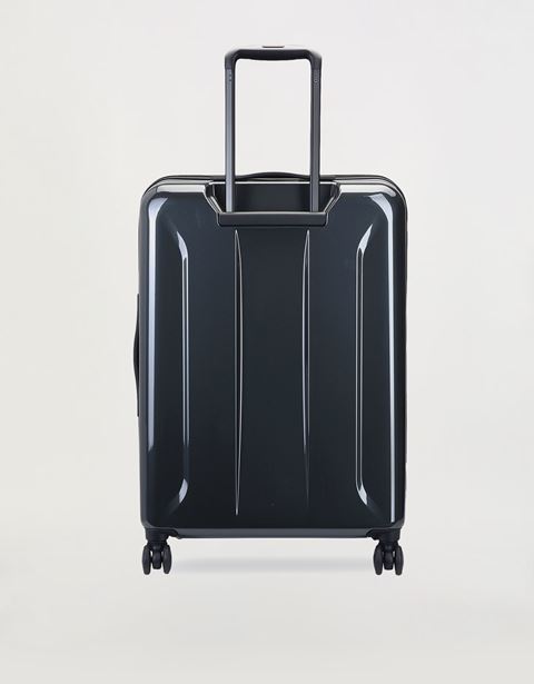 Scuderia Ferrari Online Store - Hardside medium size wheeled suitcase with Ferrari Shield -