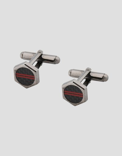 Gemelos de plata de hombre