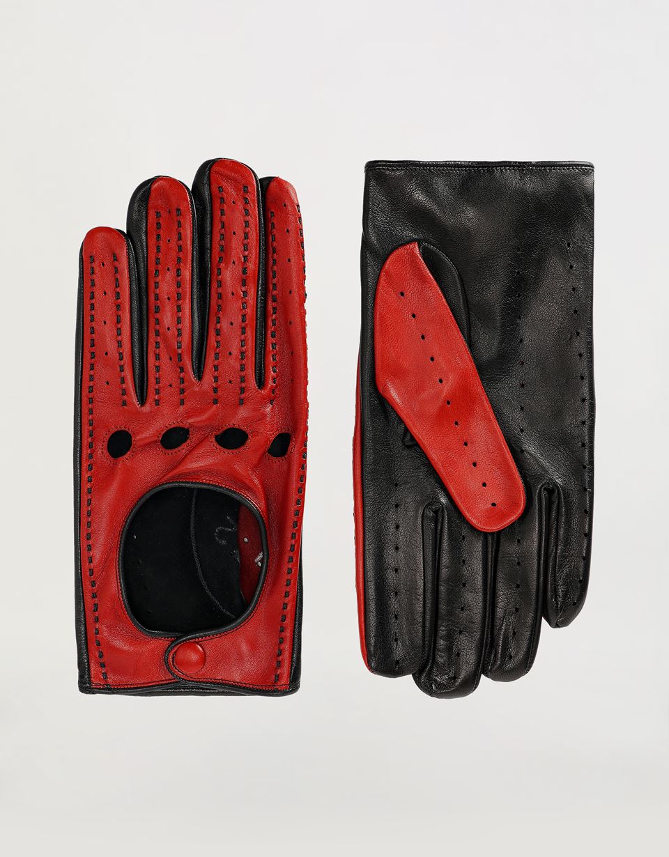 Ferrari Men's driving gloves in nappa lambskin Man | Scuderia Ferrari ...