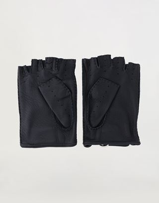 Scuderia Ferrari Online Store - Gants de conduite sans doigts pour homme - Mitaines