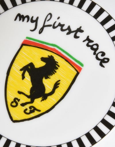 Scuderia Ferrari Online Store - Scuderia Ferrari kids plate and cutlery set - Soothers & Accessories