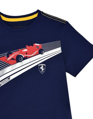 Scuderia Ferrari Online Store - Children’s T-shirt in cotton jersey - Short Sleeve T-Shirts