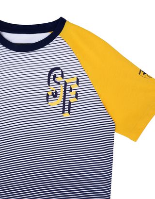 Scuderia Ferrari Online Store - Jersey T-shirt for teens with all-over print - Short Sleeve T-Shirts