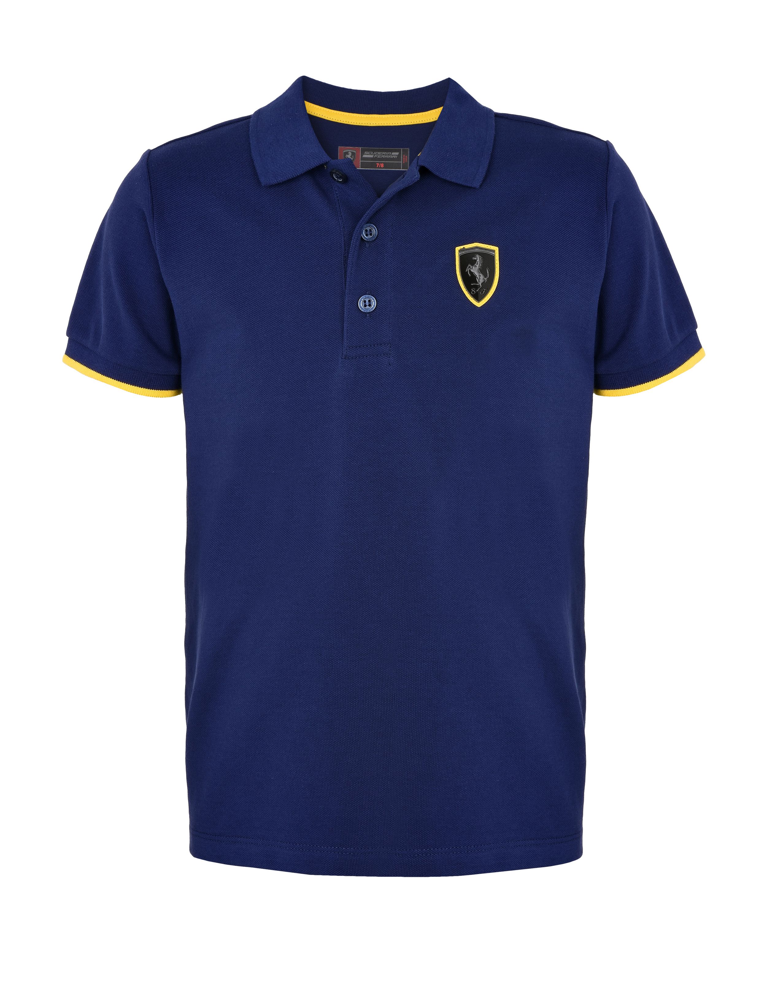 yellow ferrari polo shirt