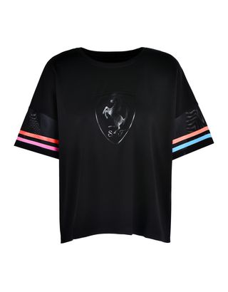 Scuderia Ferrari Online Store - Batwing sleeve sweater with Shield - Short Sleeve T-Shirts