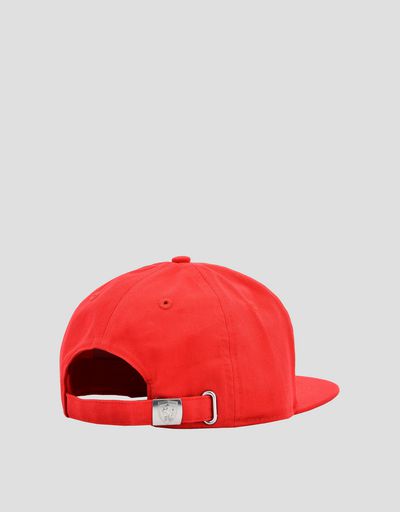 Scuderia Ferrari Online Store - Children's cotton Scuderia Ferrari cap with Icon Tape - Baseball Caps