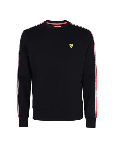 Scuderia Ferrari Online Store - Men's crewneck sweatshirt with Icon Tape -
