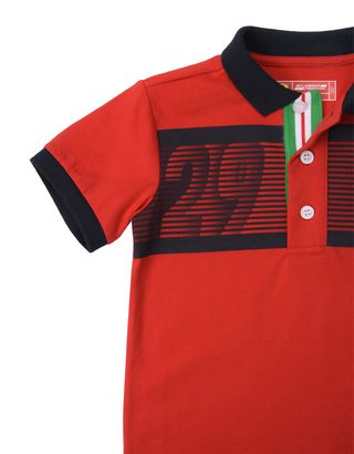 Scuderia Ferrari Online Store - Children’s short-sleeve polo shirt - Short Sleeve Polos