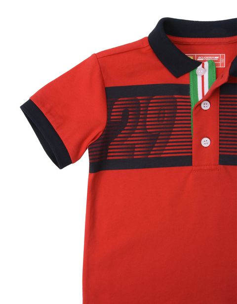 Scuderia Ferrari Online Store - Children’s short-sleeve polo shirt - Short Sleeve Polos