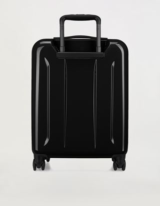 Scuderia Ferrari Online Store - Carry-on size, hard-shell wheeled suitcase with Ferrari Shield - Trolleys & Luggage