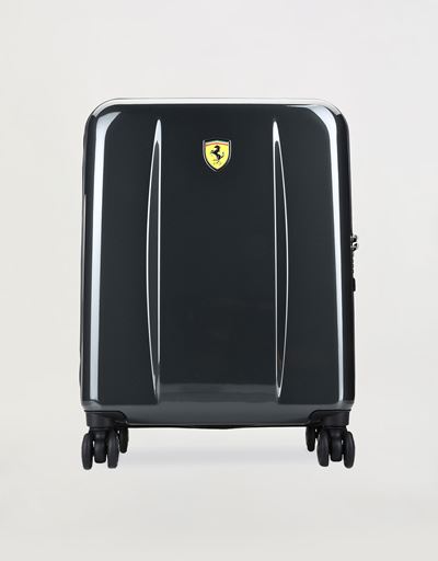 Maleta rígida de cabina con ruedas con el Scudetto Ferrari