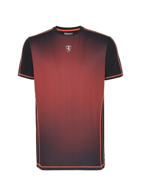 Scuderia Ferrari Online Store - Scuderia Ferrari breathable technical T-shirt - Short Sleeve T-Shirts