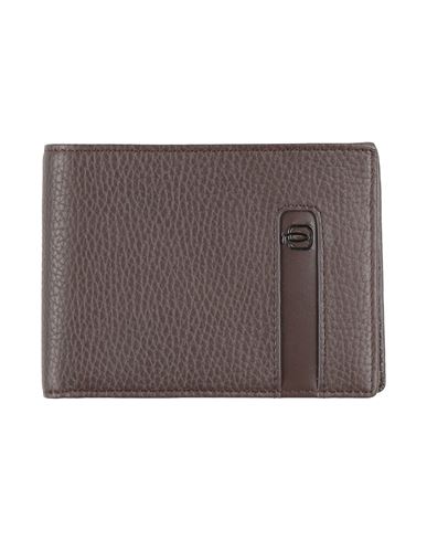 Man Wallet Dark brown Size - Bovine leather