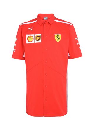 Scuderia Ferrari Online Store - Chemise Scuderia Ferrari Replica 2018 - Chemises à manches courtes