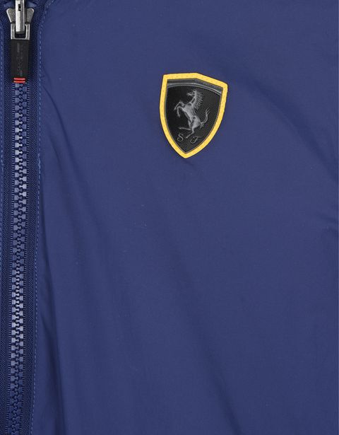 Scuderia Ferrari Online Store - Reversible waterproof jacket for teens - Bombers & Track Jackets