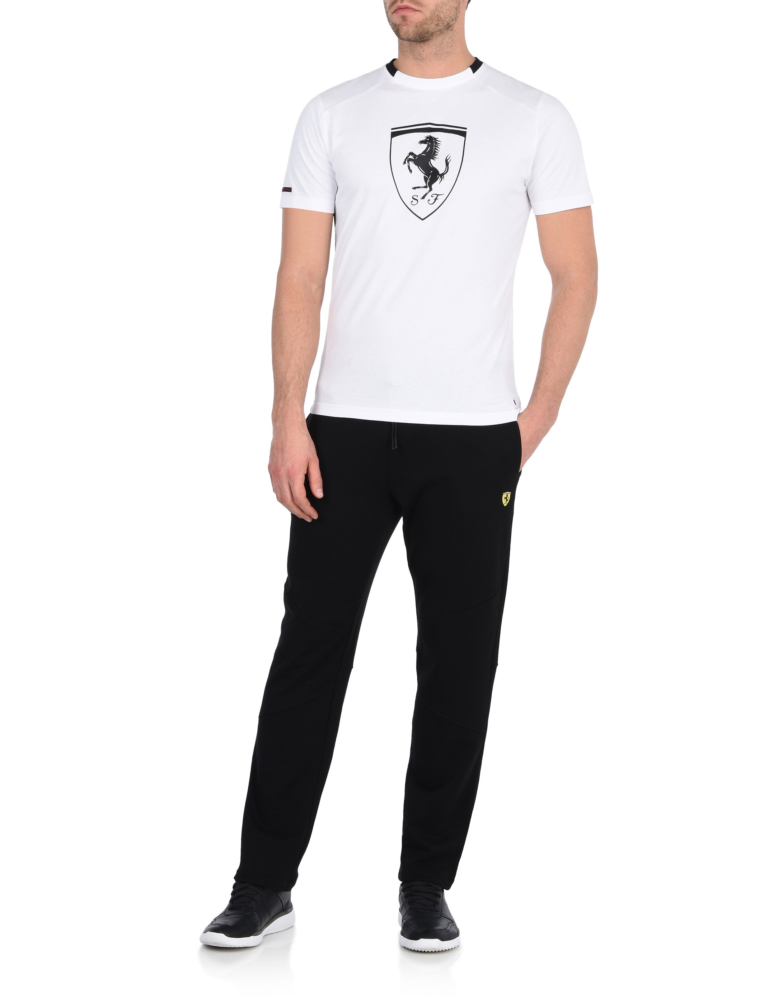 Ferrari Men's sweatpants with Shield Man | Scuderia Ferrari Official Store