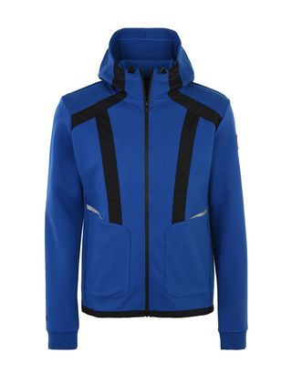 Scuderia Ferrari Online Store - Men's full-zip scuba hooded sweatshirt - Zip Hood Sweaters