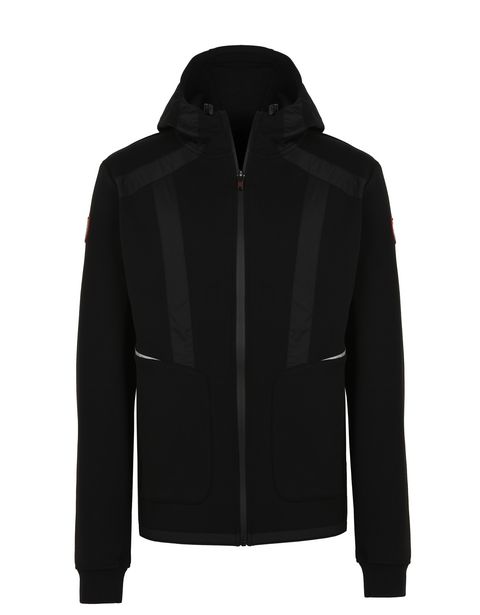 Scuderia Ferrari Online Store - Men's full-zip scuba hooded sweatshirt - Zip Hood Sweaters