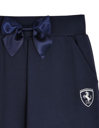 Scuderia Ferrari Online Store - Sweatpants in Milano jersey for girls - Joggers