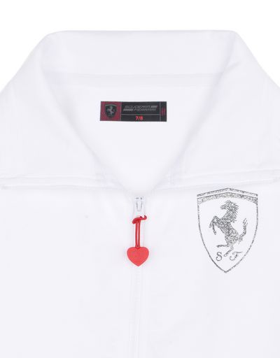 Scuderia Ferrari Online Store - Girls sweatshirt with high collar - Zip Jumpers
