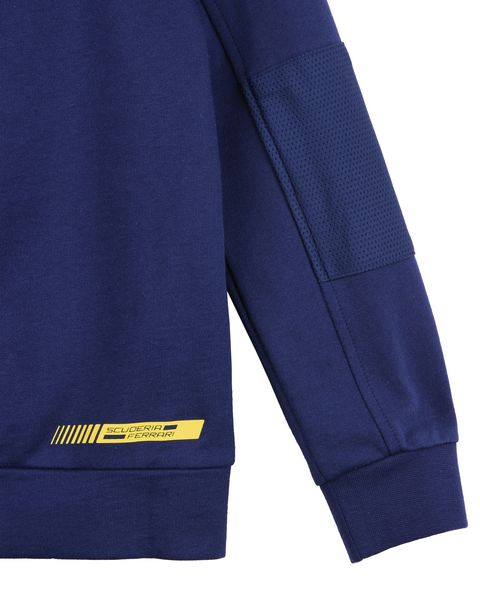 Scuderia Ferrari Online Store - Scuderia Ferrari zippered sweatshirt for teens - Zip Sweaters