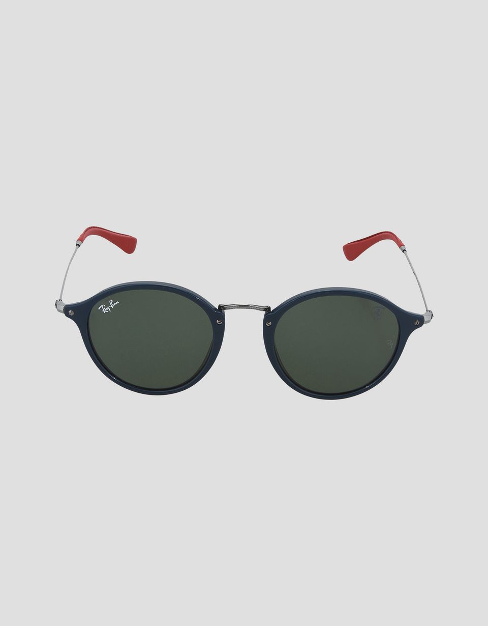 Ray Ban For Scuderia Ferrari Round Combo Canna Di Fucile 0rb2447nm Ferrari Unisex Scuderia Ferrari Store Ufficiale